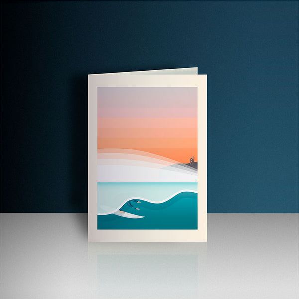 Cover Up Greeting Card