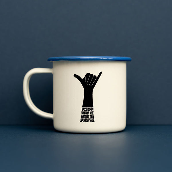 Shaka Enamel Mug
