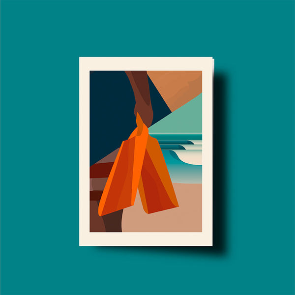 Shore Thing Greeting Card