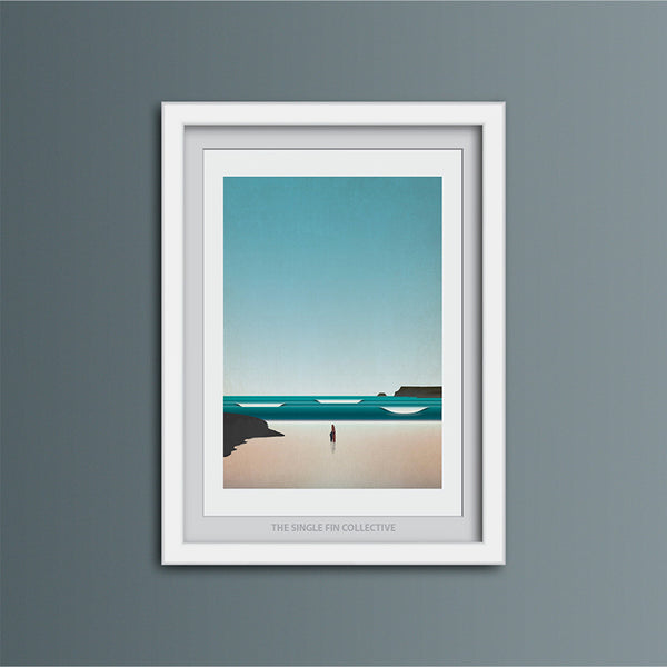 Super Seconds - Polzeath Art Print