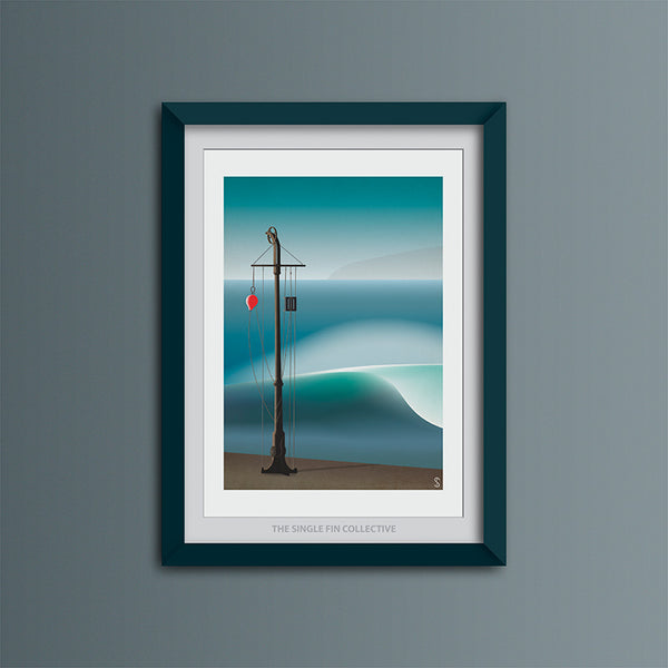 Super Seconds - Porthleven Harbour Wall Art Print