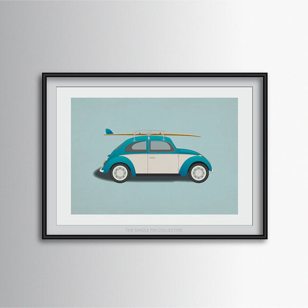Super Seconds - Surf Car Art Print