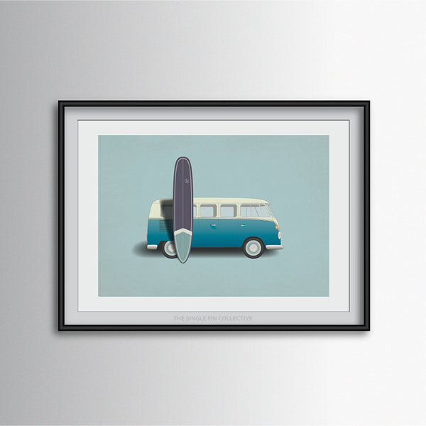 Super Seconds - Surf Van Art Print