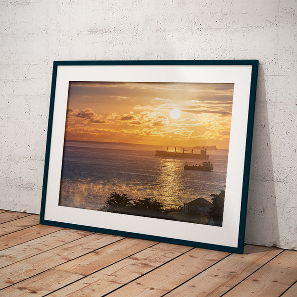 Swanpool at Sunrise Photographic Print