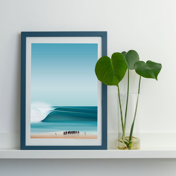 Pipeline Masters Art Print