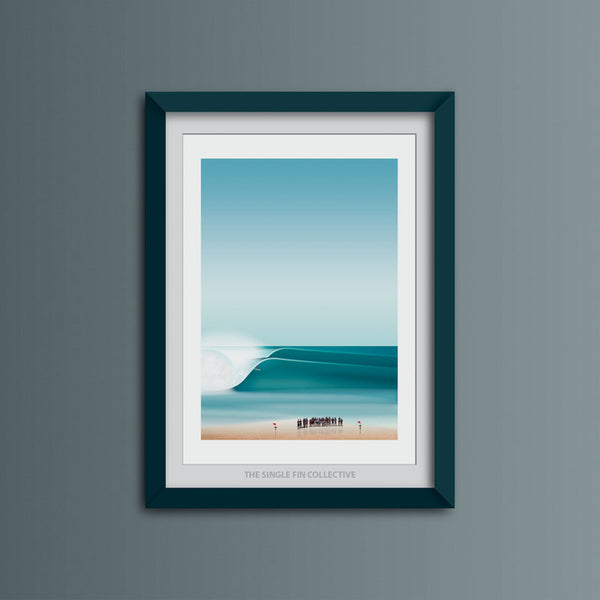 Pipeline Masters Art Print