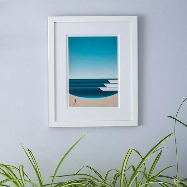 Framed The Bay Art Print (Click & Collect)
