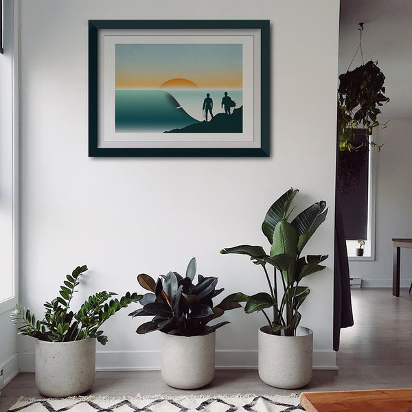 Anchor Point Surf Spot Art Print
