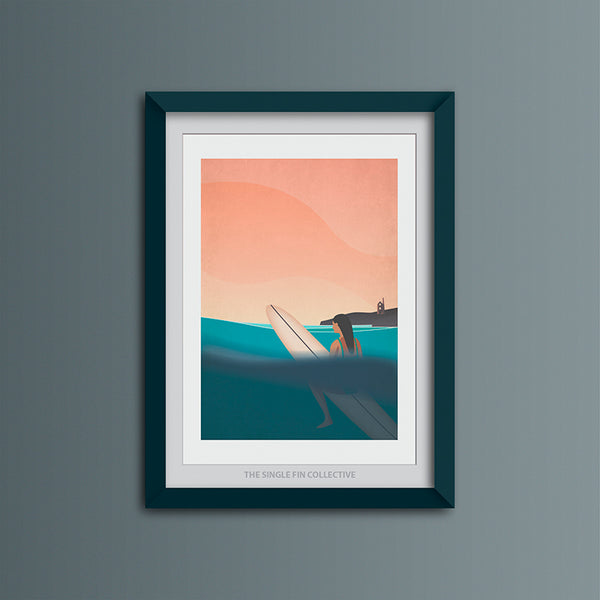 Good Times in the Badlands Art Print