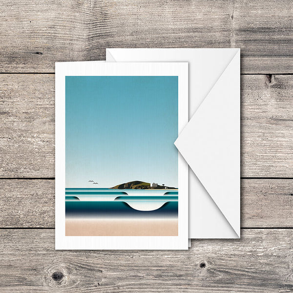 Burgh Island Greeting Card