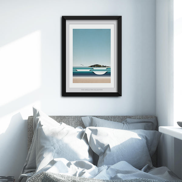 Burgh Island Art Print