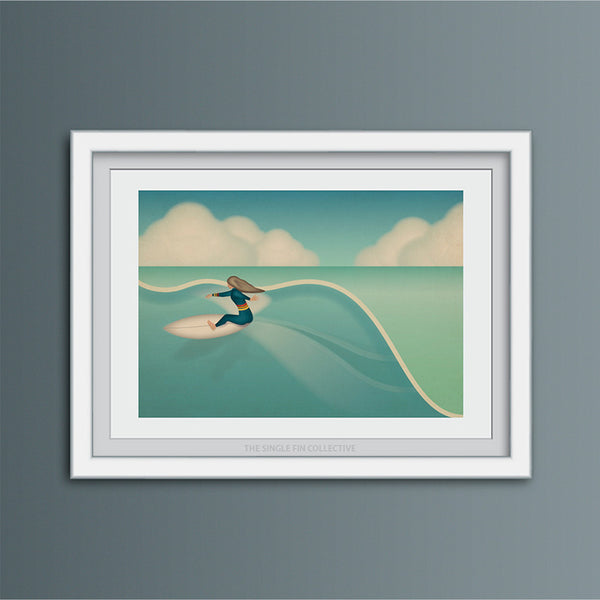 Super Seconds - Cutback Art Print