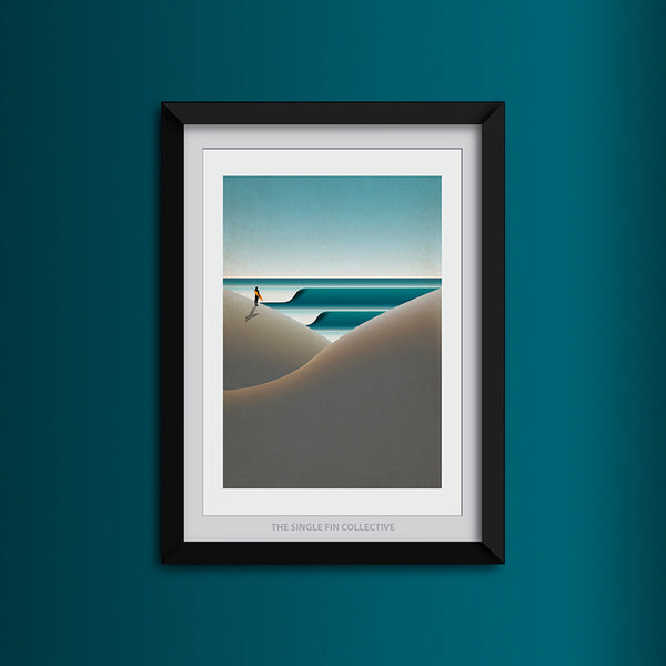 Sand Dunes Art Print