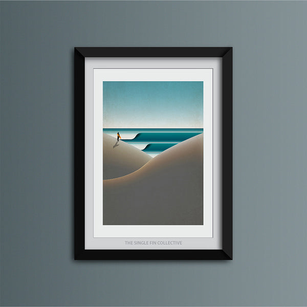 Sand Dunes Art Print