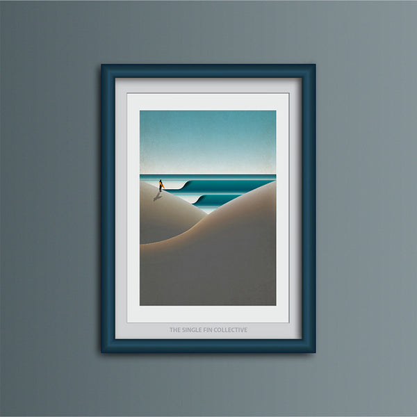 Sand Dunes Art Print