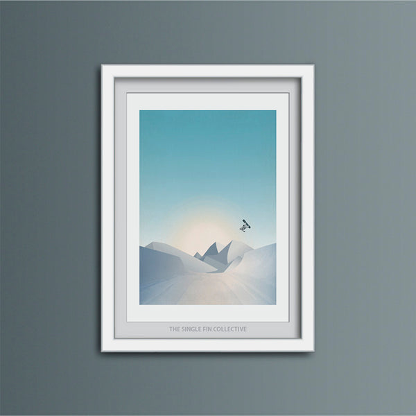 Halfpipe Art Print
