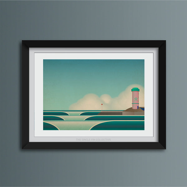 Imsouane Surf Spot Art Print