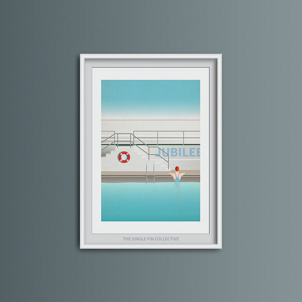 Poolside Art Print