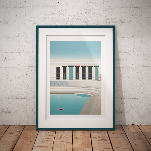 Jubilee Swim Art Print