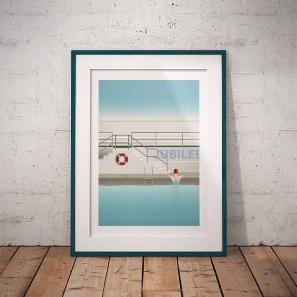 Poolside Art Print