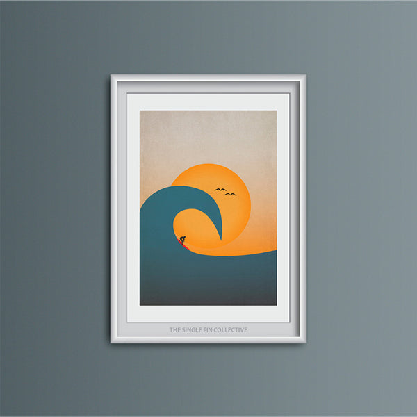 Super Seconds - Overhead Wave Art Print