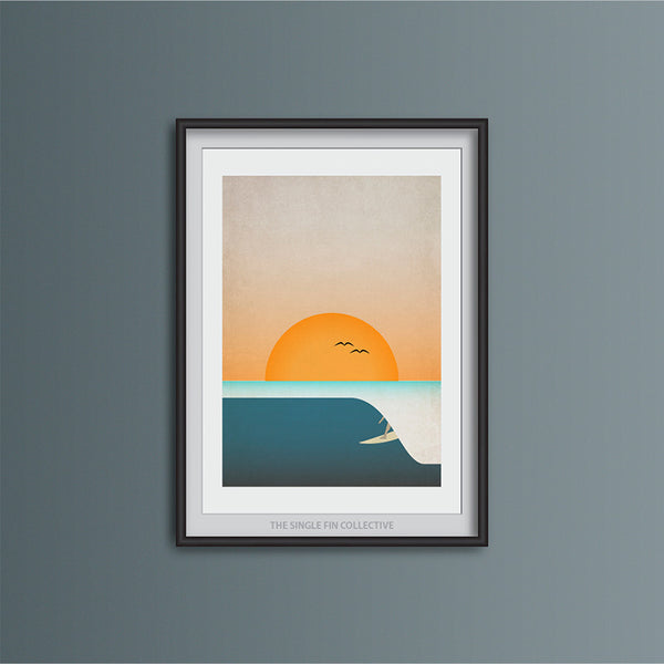 Super Seconds - Surf Barrel Art Print
