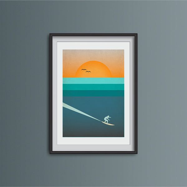 Super Seconds - Down the Line Art Print