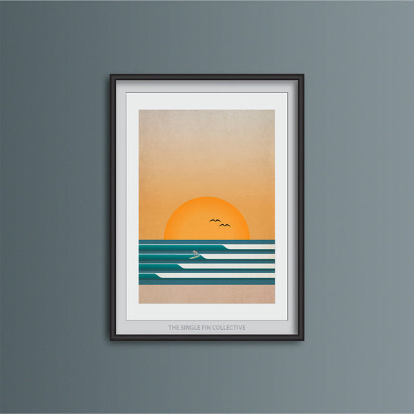 Super Seconds - Four Waves Art Print
