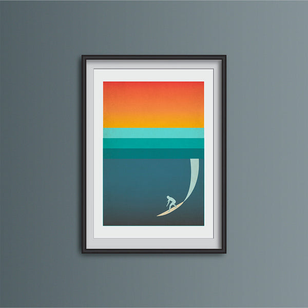 Super Seconds - Rainbow Sky Art Print