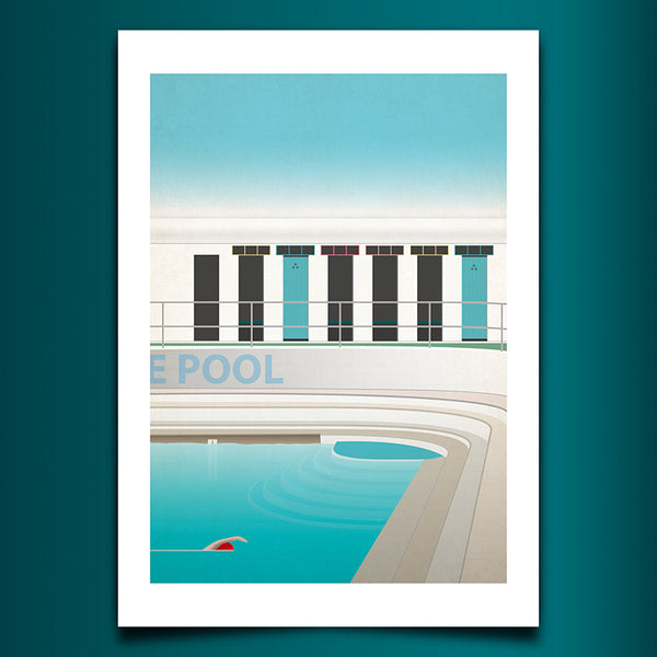 Jubilee Swim Art Print