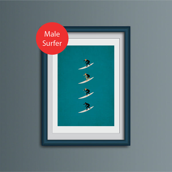 Super Seconds - Seasons Art Print (Male)