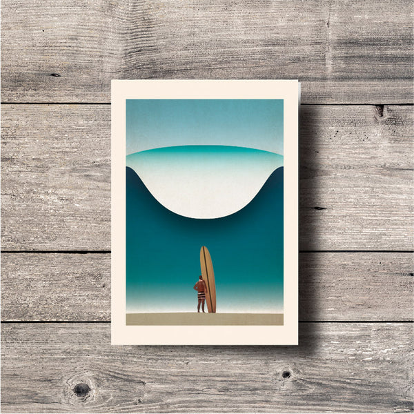 Noll Surf Greeting Card