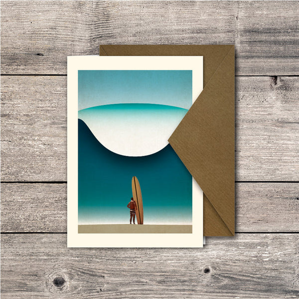 Noll Surf Greeting Card