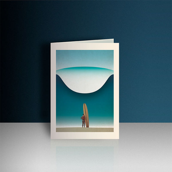 Noll Surf Greeting Card