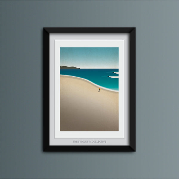 Paradise Beach Art Print