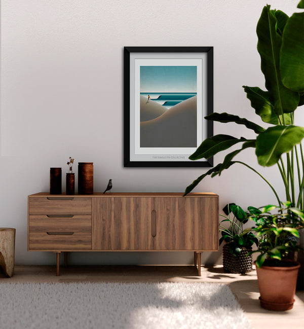 Sand Dunes Art Print