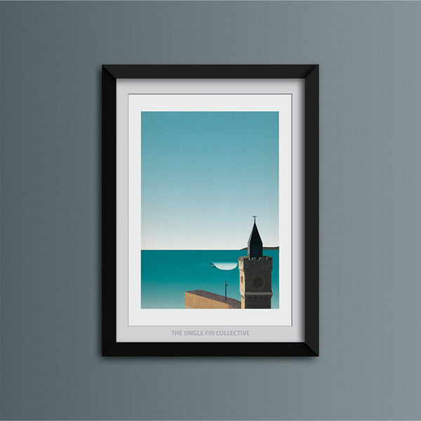 Super Seconds - Porthleven Wave Art Print