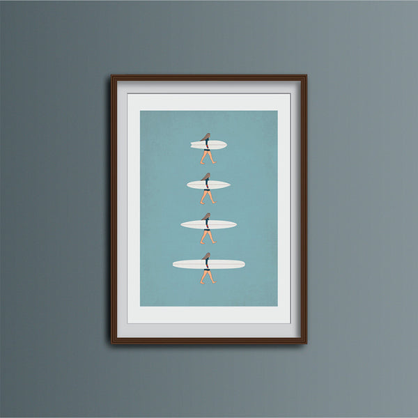 Super Seconds - Quiver Art Print