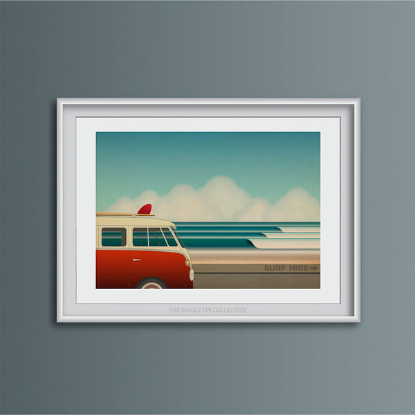 Roadtrip Art Print