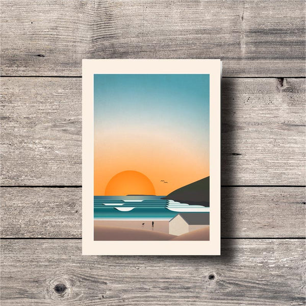 Saunton Sands Greeting Card