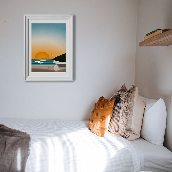 Saunton Sands Art Print