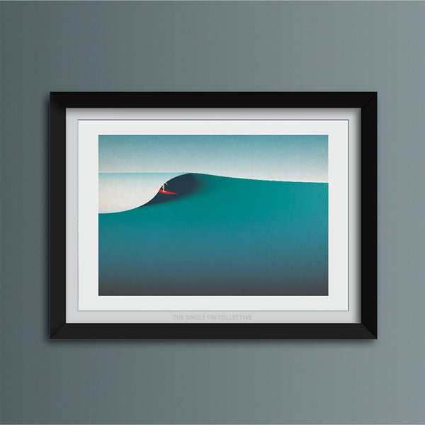 September Waves Art Print