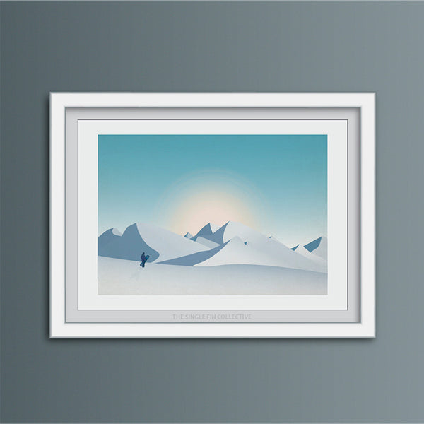Super Seconds - Snowboard Outlook Art Print