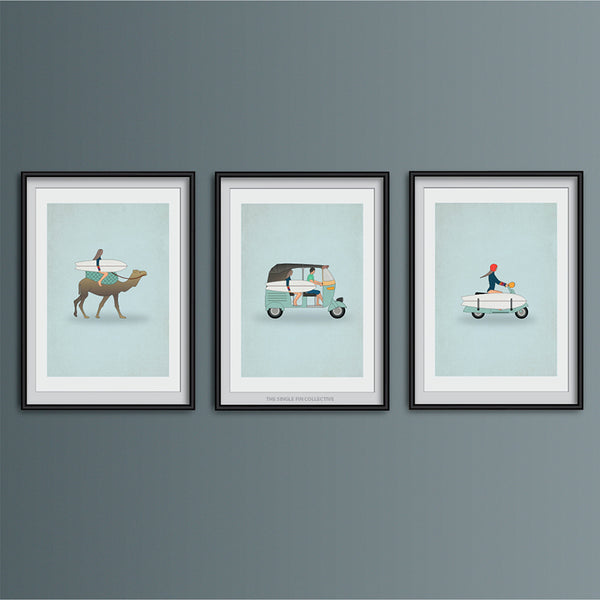 Tuk Tuk Travel Art Print