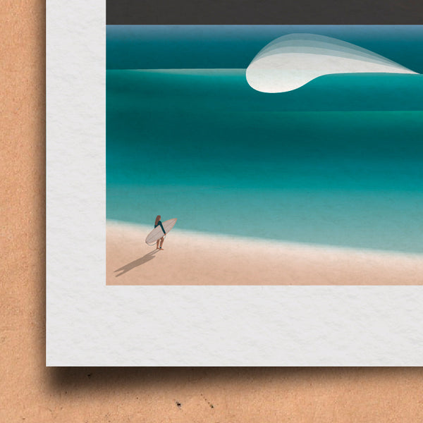 Kernow Peaks Art Print