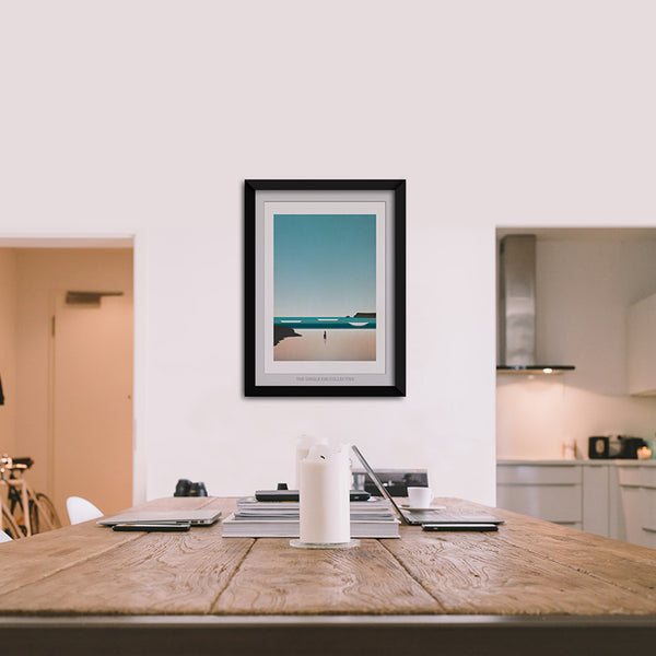 Polzeath Surf Spot Art Print