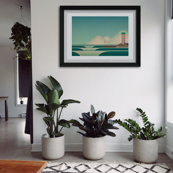 Imsouane Surf Spot Art Print