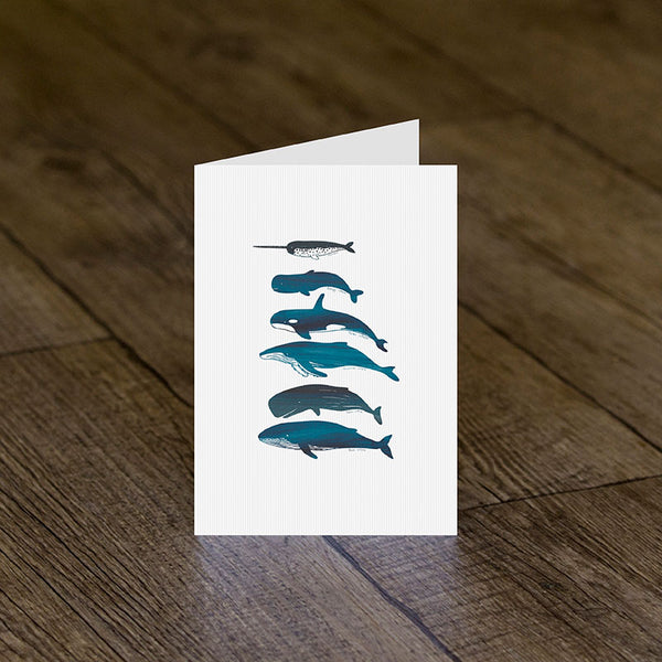 Whale Greeting Card