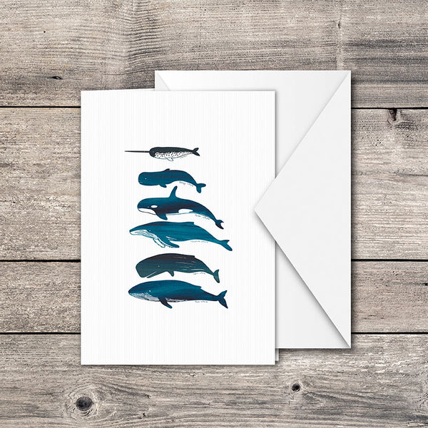 Whale Greeting Card