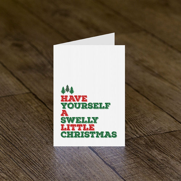 Swelly Christmas Greeting Card